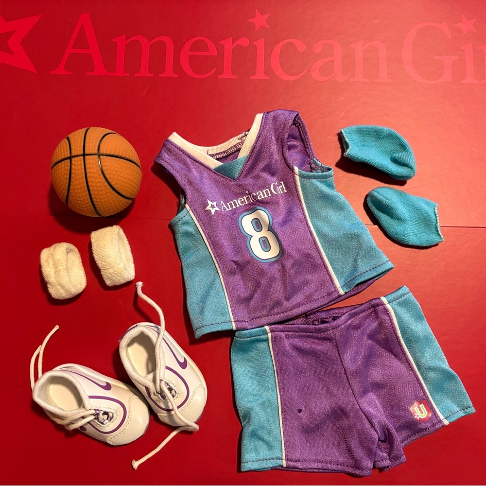 American Girl Purple and Teal Sports Outfit Retired in 2013